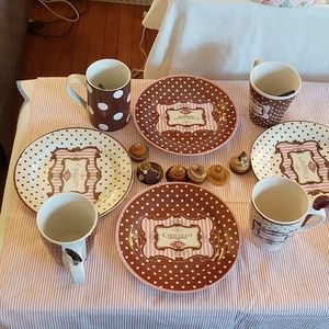 Chocolate Luncheon Set